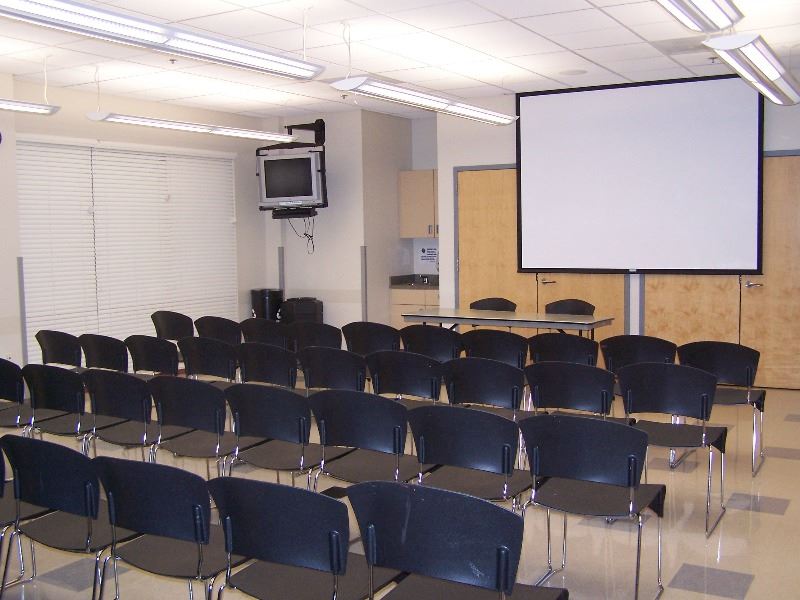 The projector is displayed for a presentation