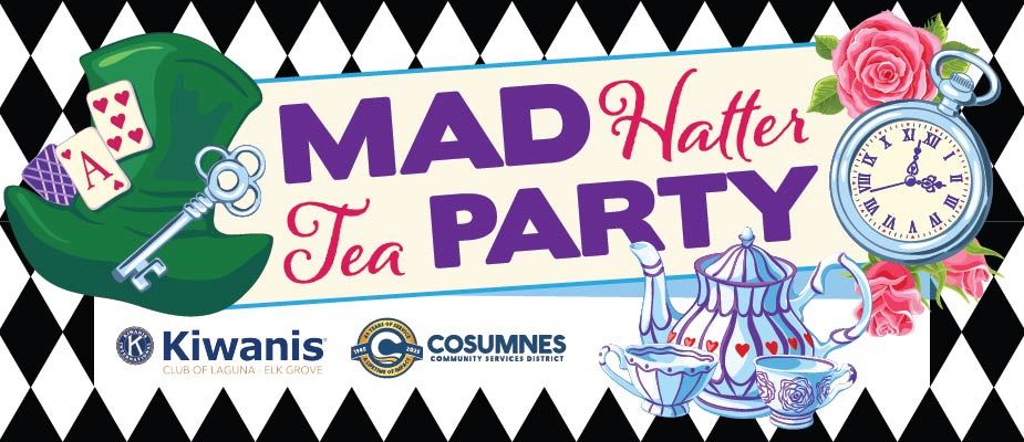 Mad Hatter Tea Party Logo design