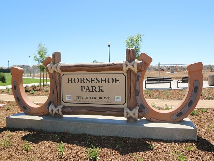 Double horseshoe sign