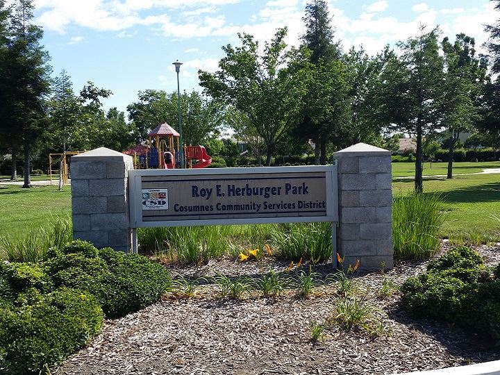 1 Herburger Park sign