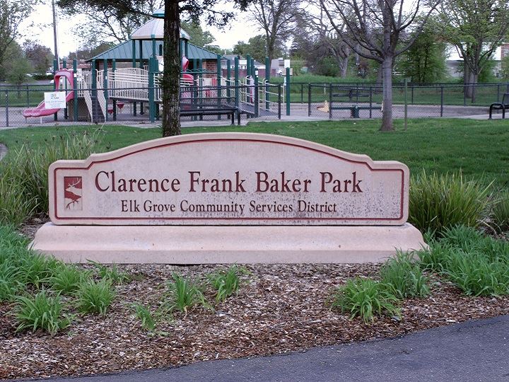 Baker Park Sign