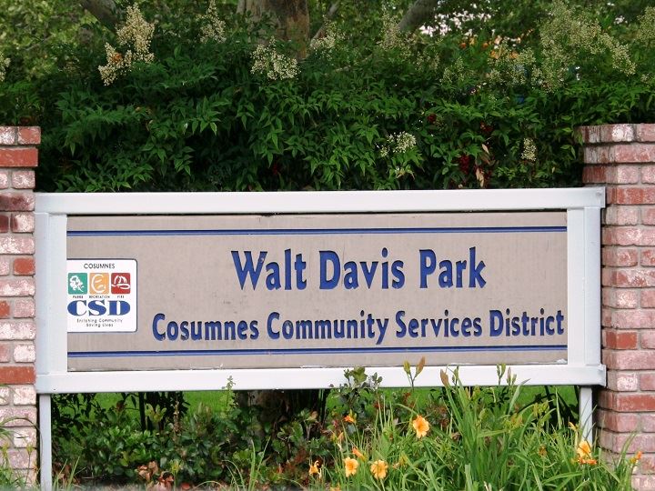 Walt Davis Park Sign