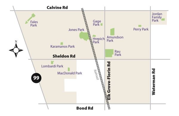 Benefit Zone 3 Map - Elk Grove/West Vineyard Thumbnail