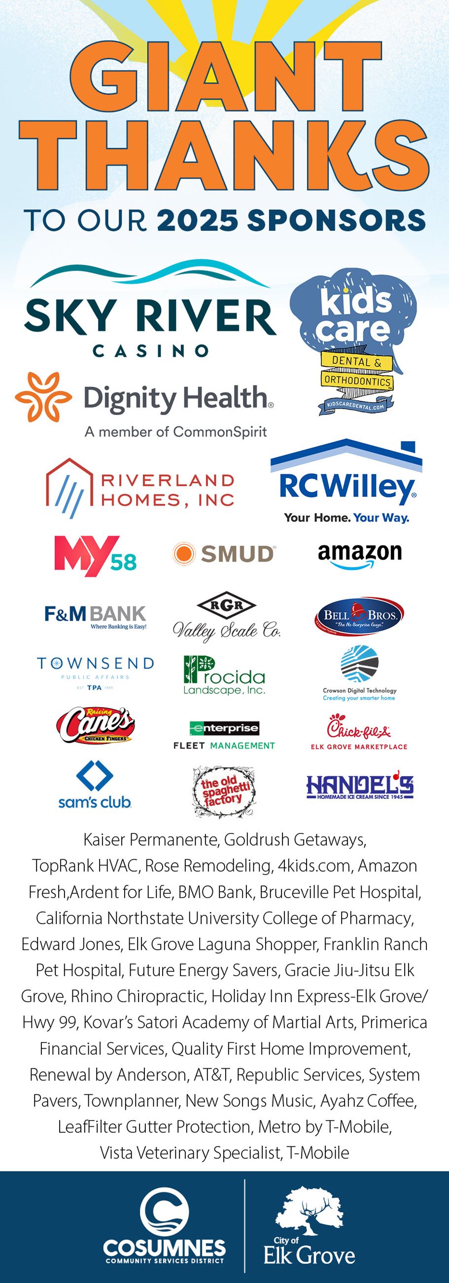 Giant Pumpkin Festival Sponsor logos