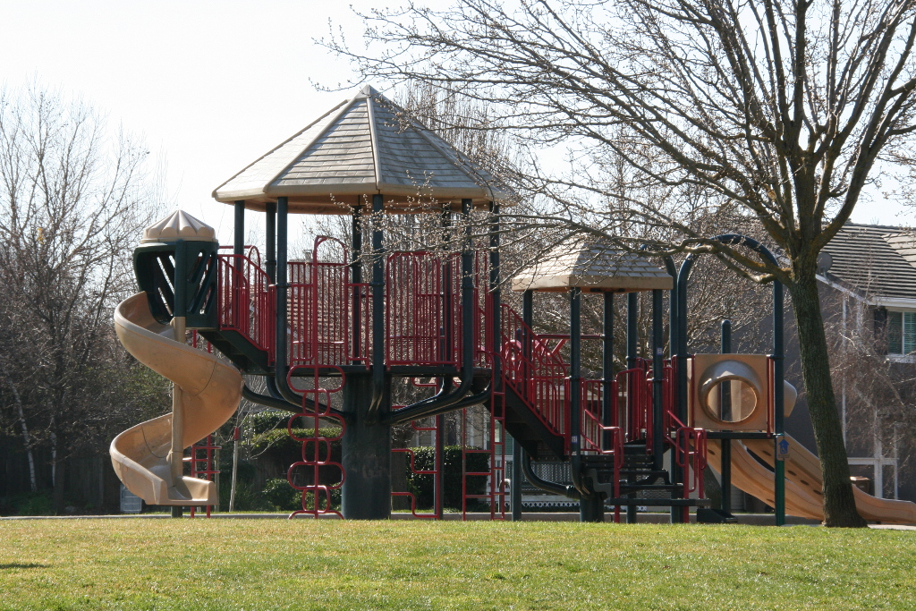 Rose Park Playground Climbing Features
